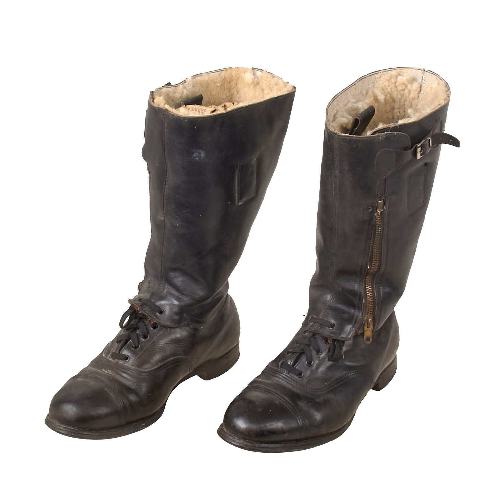 Buy Original British WWII 1943 “Escape” Pattern Flight Boots - Size 10 | Original Firearms Antique For Sale
