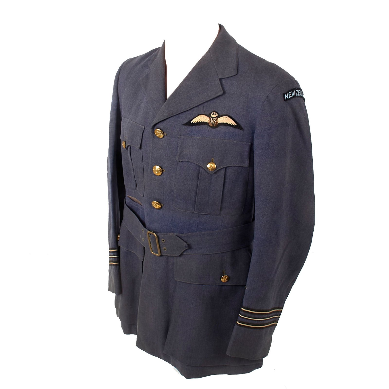 Buy Original New Zealand WWII Royal Air Force Squadron Leader’s Uniform - Montagu Robert McGregor-Turnbull | Original Firearms Antique For Sale