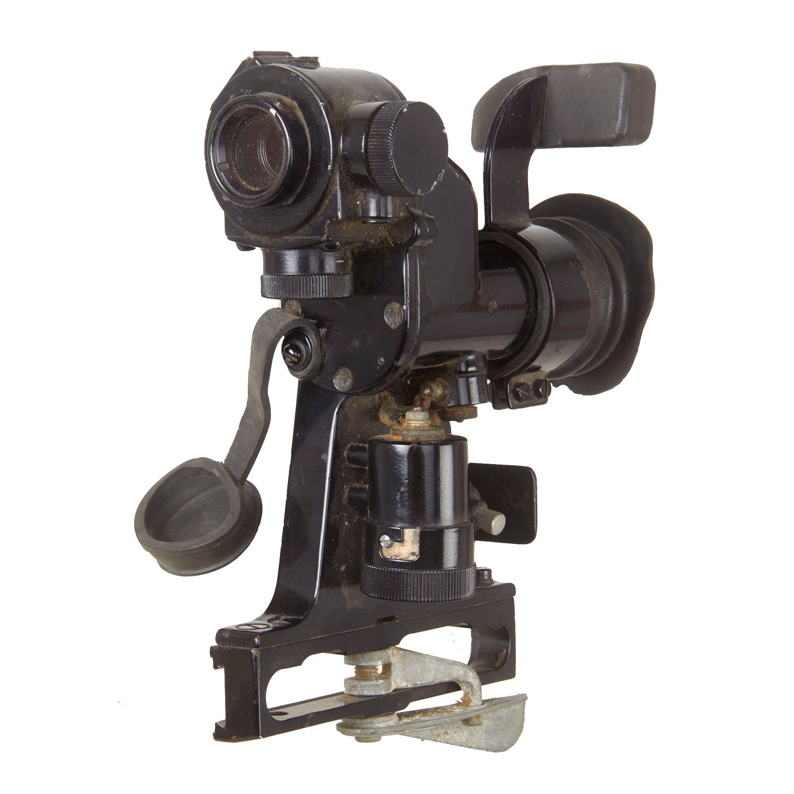 Buy Original Bulgarian Cold War RPG-7 PGO-7 Scope with Retained Eyecup & Lens Cover | Original Firearms Antique For Sale