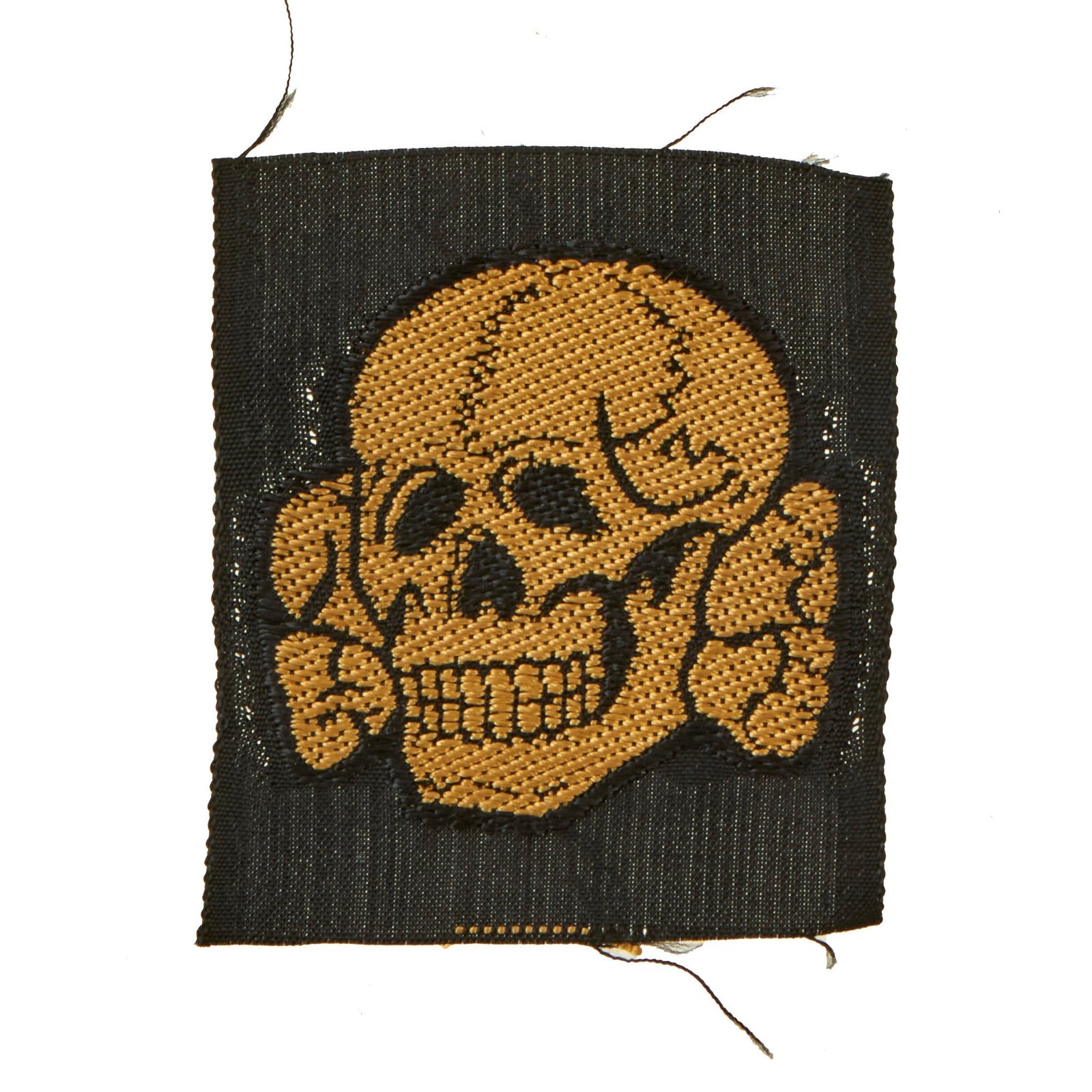 Buy Original German WWII SS BeVo Embroidered Tropical EM/NCO M41 Overseas Cap Totenkopf Skull Insignia | Original Firearms Antique For Sale