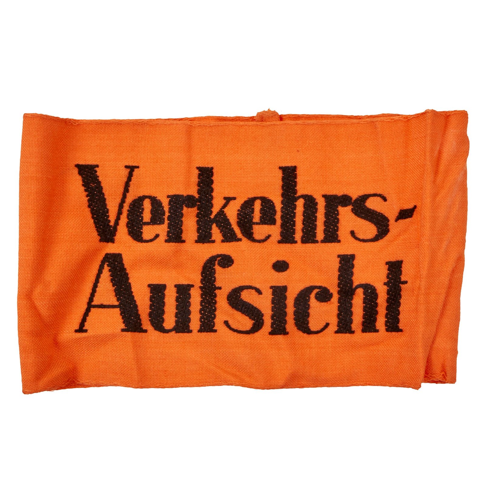 Buy Original German WWII Heer Army Military Field Police Verkehrs-Aufsicht Traffic Control Embroidered Armband | Original Firearms Antique For Sale