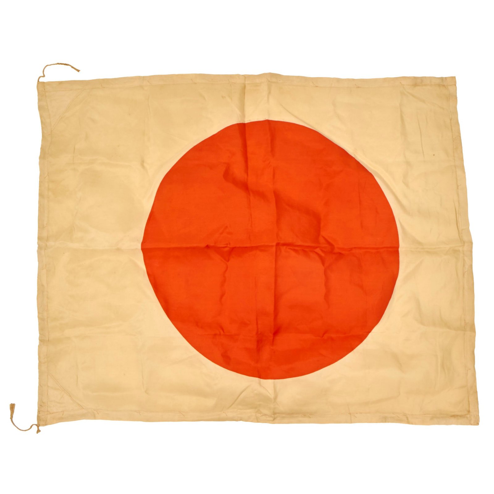 Buy Original Japanese WWII Pilot Bail Out Float Flag - 31 x 39” | Original Firearms Antique For Sale
