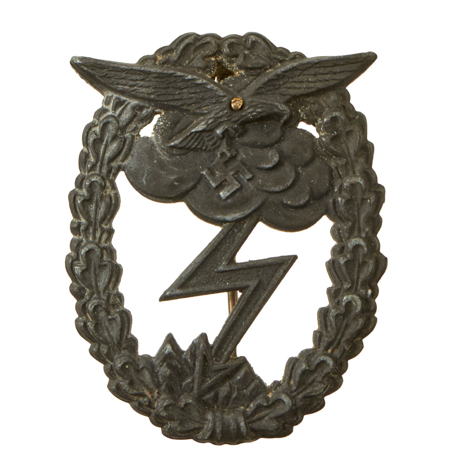 Buy Original German WWII Luftwaffe Ground Assault Badge - Unmarked - Erdkampfabzeichen der Luftwaffe | Original Firearms Antique For Sale