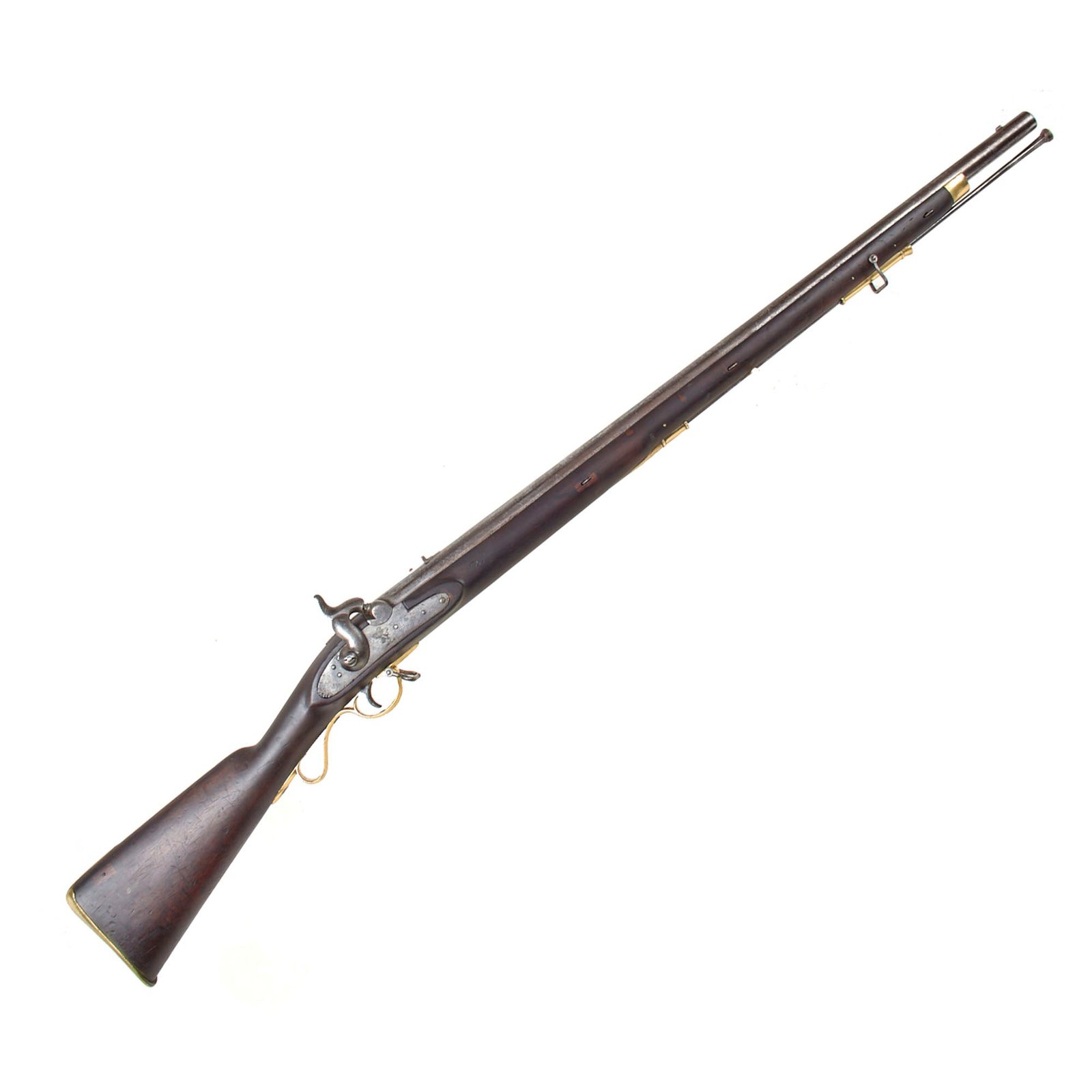 Original British East India Company Model B Percussion Short Musket with British Proof Marks - Circa 1841