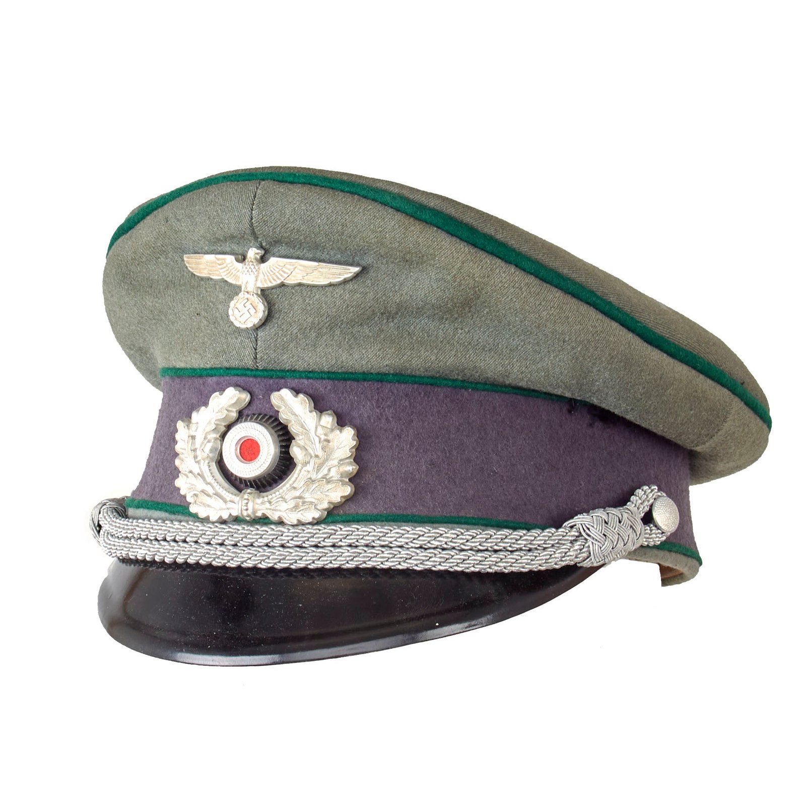 Buy Original German WWII Heer Army Sonderführer Civilian Special Leader Officer Schirmmütze Visor Cap | Original Firearms Antique For Sale