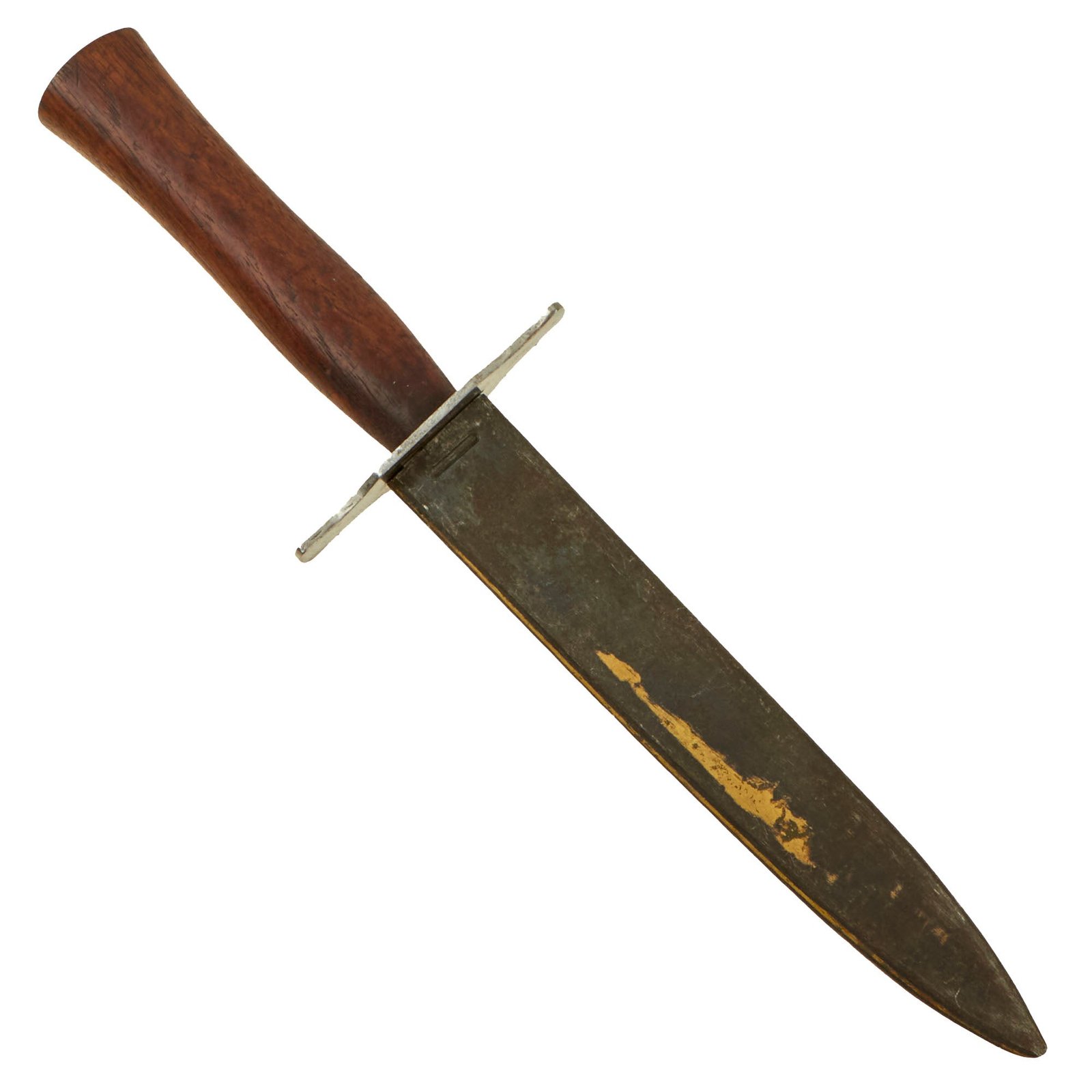 Buy Original French WWI M1916 Type 2 Fighting Knife by Gonon 41 with Scabbard - Le Vengeur de 1870 | Original Firearms Antique For Sale