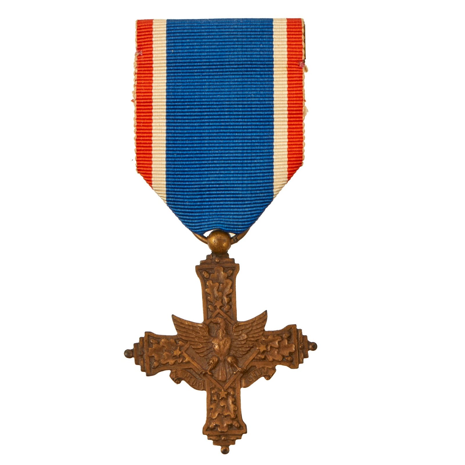 Buy Original U.S. WWI Scarce French-Made 1st Type Distinguished Service Cross | Original Firearms Antique For Sale