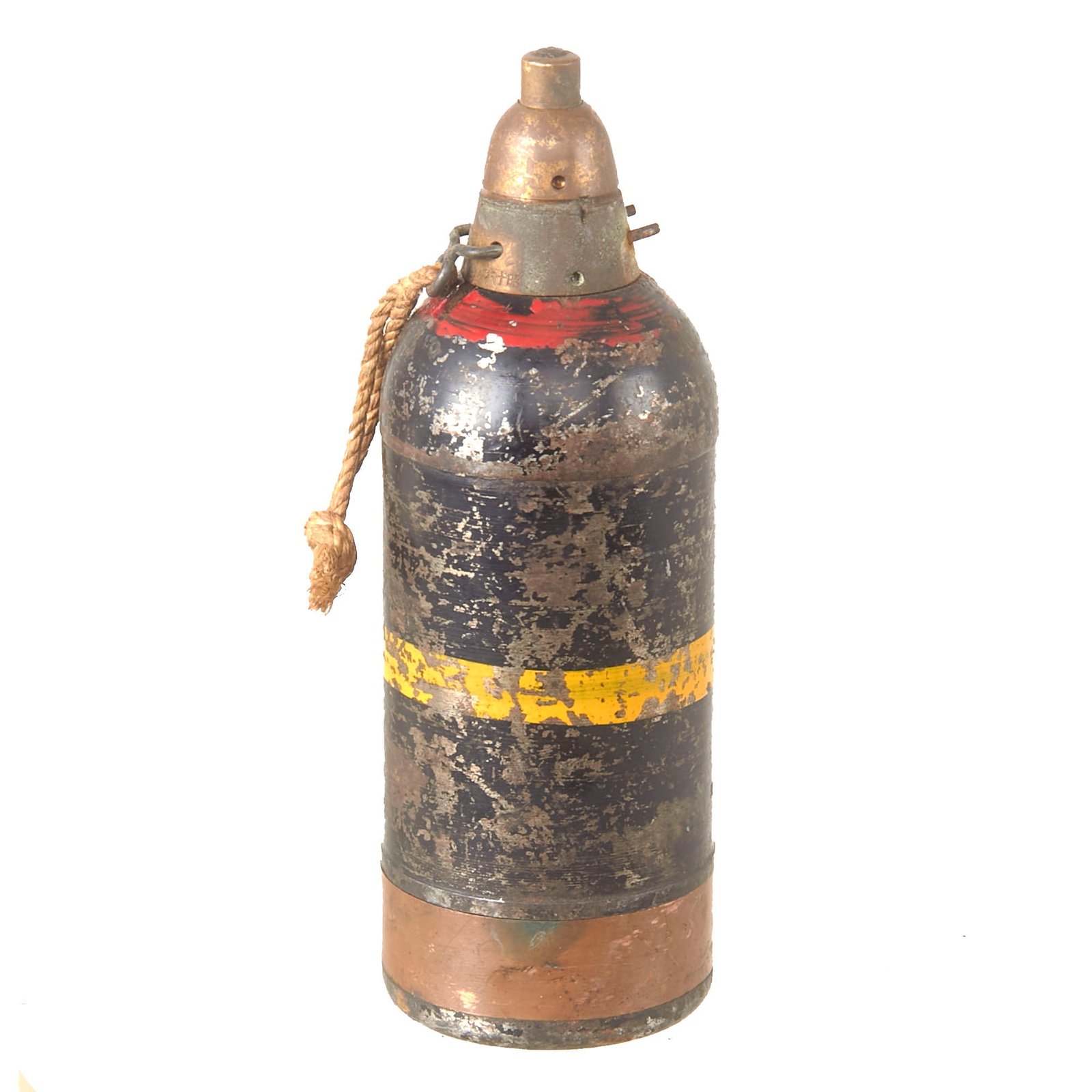 Buy Original Japanese WWII Inert Type 89 Knee Mortar 50mm Grenade Discharger Inert Round - Dated 1941 | Original Firearms Antique For Sale