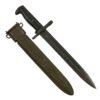 Original U.S. WWII M1 Garand 10 inch Bayonet by American Fork & Hoe with M7 Scabbard