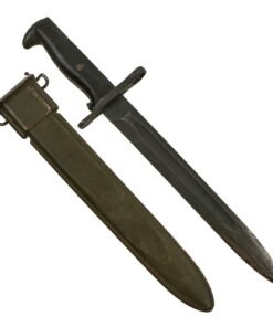 Original U.S. WWII M1 Garand 10 inch Bayonet by American Fork & Hoe with M7 Scabbard
