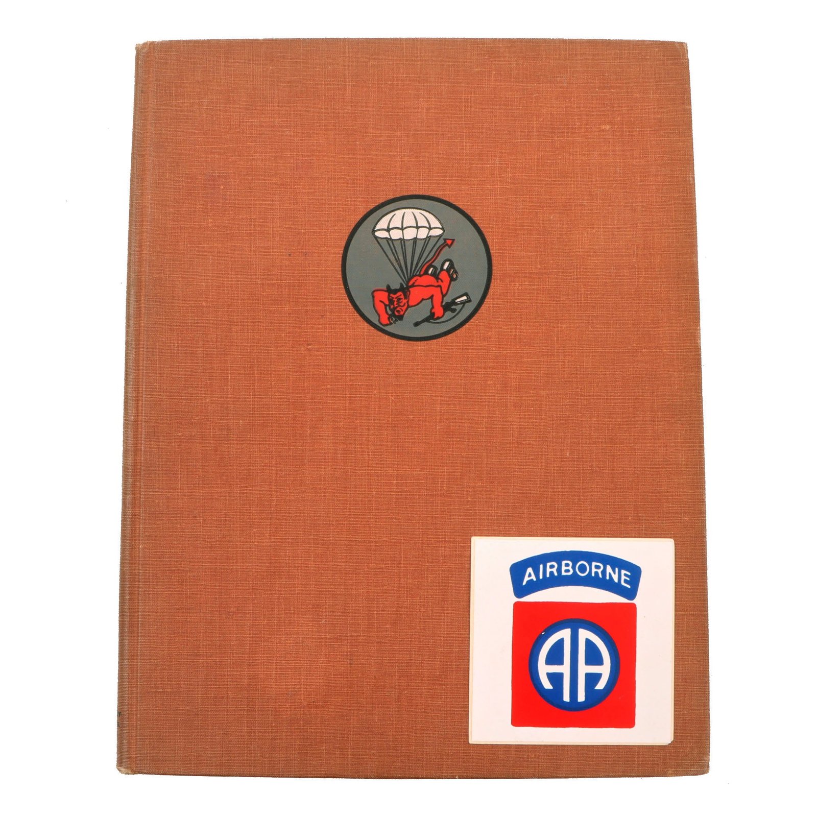 Original U.S. WWII 508th Parachute Infantry Regiment Unit History with 82nd Airborne Sticker - Raff's Ruffians