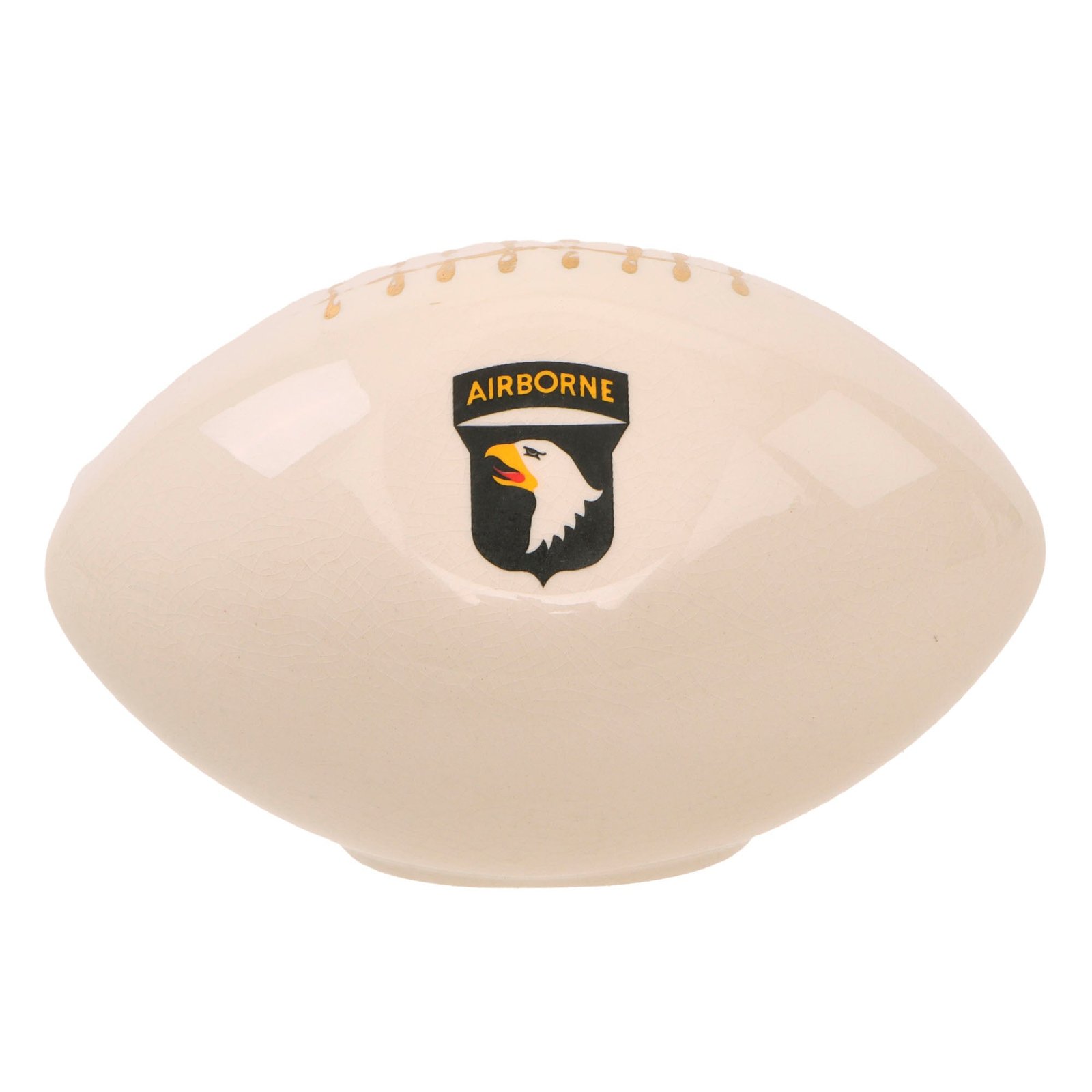 Original U.S. Korean War / Vietnam War Era 101st Airborne Division Football Bank