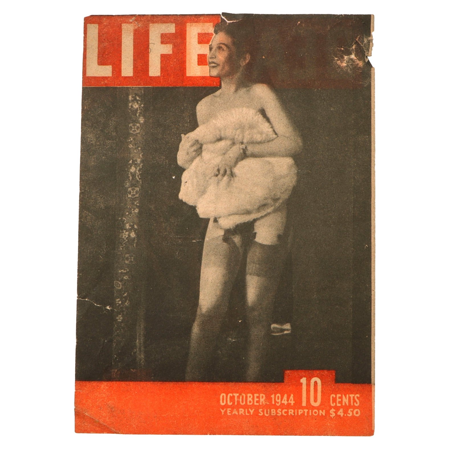 Original German WWII Life and Death Magazine Propaganda Leaflet Dropped on American Soldiers - Rare