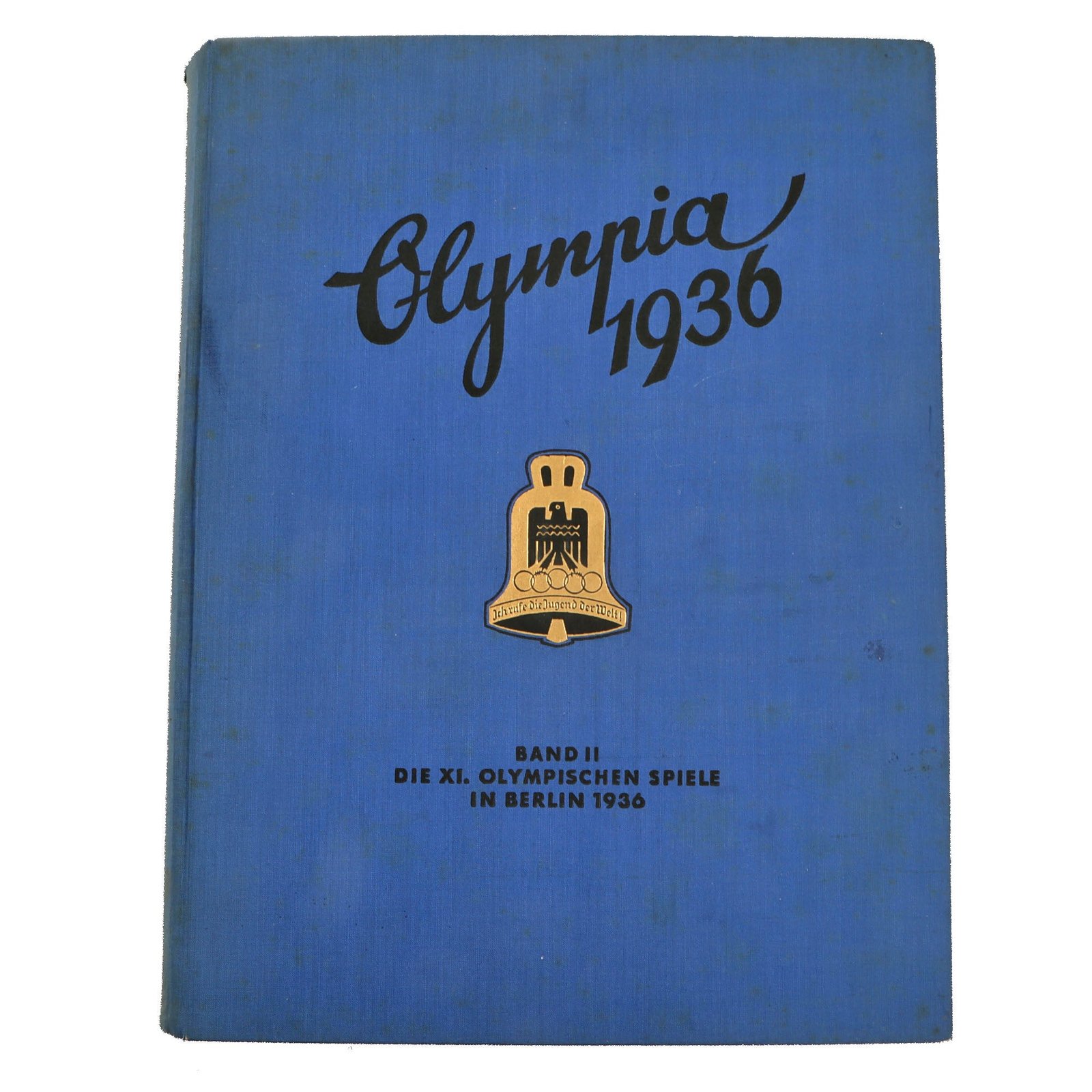 Original German Pre WWII 1936 Summer Olympics Volume 2 Cigarette Card Album - All Cards Present