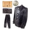 Original German Kriegsmarine Private Purchase U-Boat Leather Jacket and Trouser Set - Maker Marked with Sizes