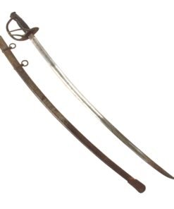 Original U.S. Model 1906 Light Cavalry Saber with Scabbard by Ames Sword Company - Dated 1906