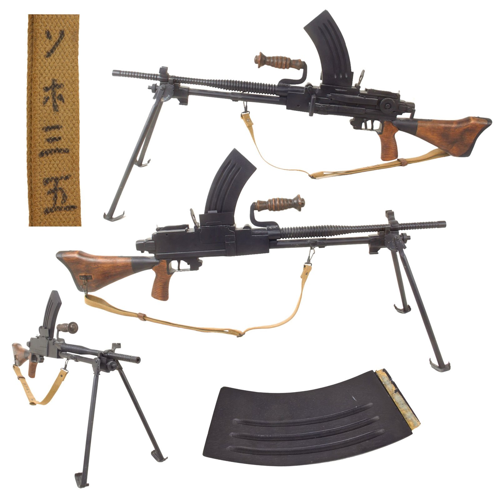 Original Film Prop Imperial Japanese Type 96 Light Machine Gun Purportedly Used in Gilligan’s Island