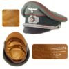 Original German WWII Named Heer Army Artillery Officer Schirmmütze Visor Crush Cap by EREL Extra - Double Marked