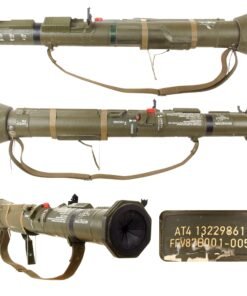 Original U.S. M136 AT-4 Recoilless Smoothbore 84mm Anti-Tank Launcher with Sling - Inert