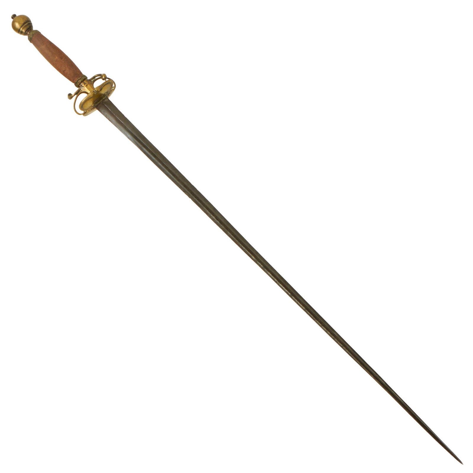 Buy Original U.S. 18th Century Continental Small Sword with Triangular Blade | Original Firearms Antique For Sale