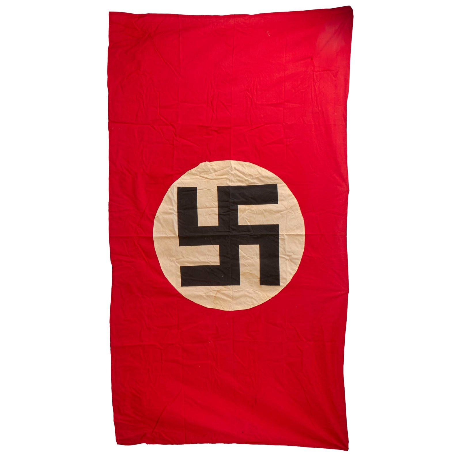 Buy Original German WWII NSDAP Large Multi-Piece Double Sided National Political Banner Flag - 98" x 54" | Original Firearms Antique For Sale