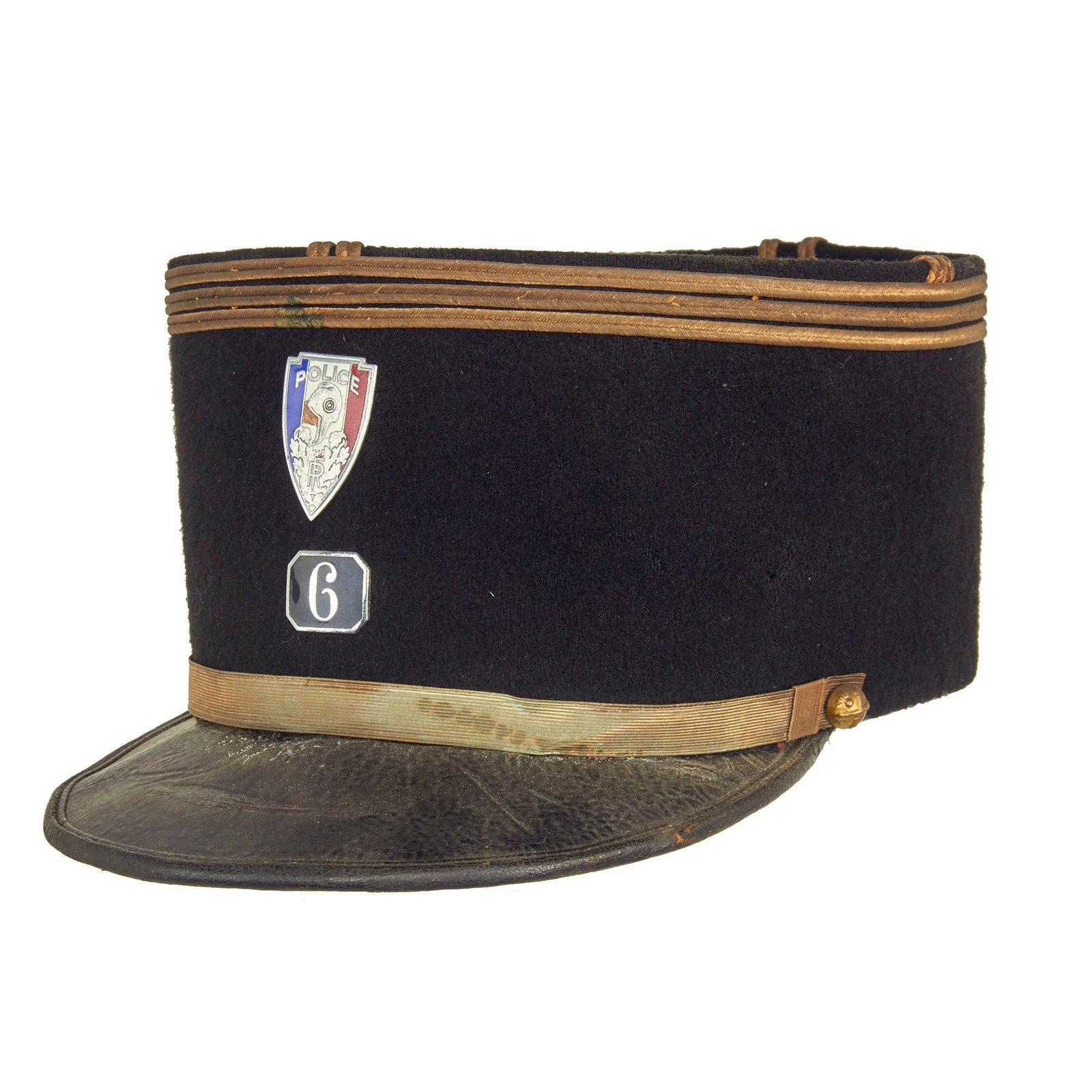 Buy Original French WWII Era French National Gendarmerie Police Kepi | Original Firearms Antique For Sale