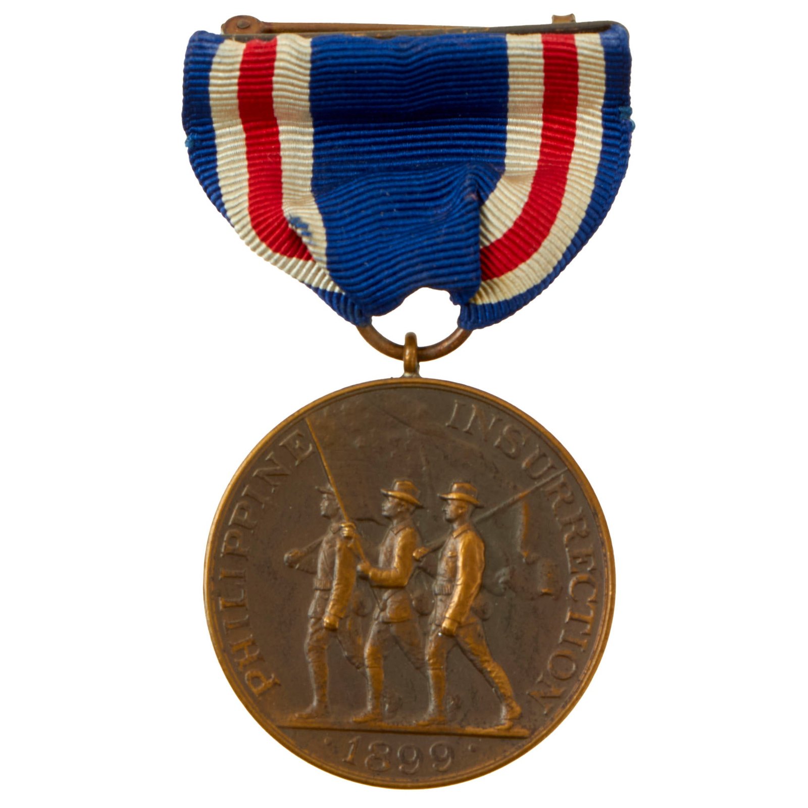 Buy Original U.S. Pre-WWI 1899 Philippine Congressional Medal - Numbered 7167 | Original Firearms Antique For Sale