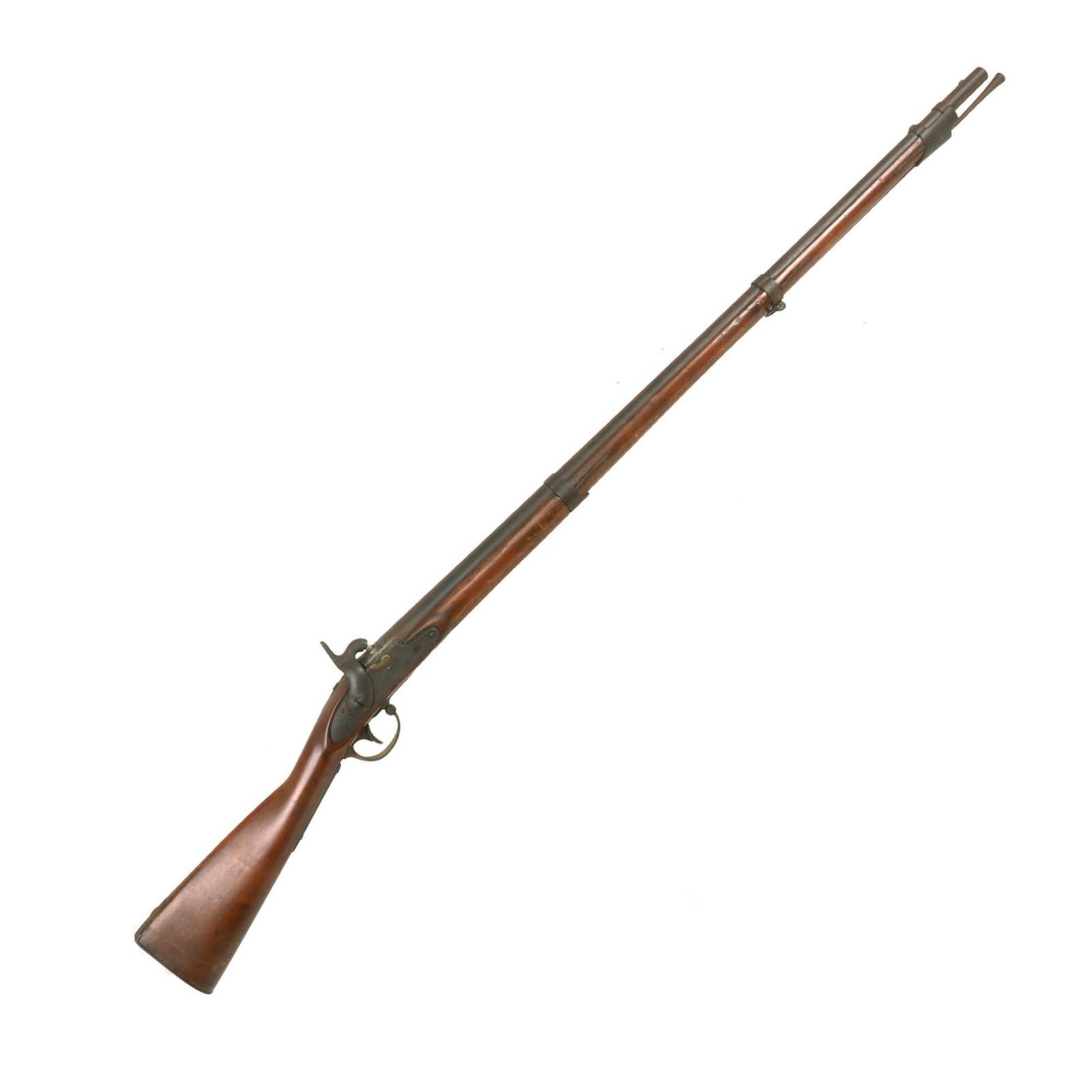 Buy Original U.S. Springfield M1822 Eli Whitney Contract Cone in Barrel Percussion Converted Musket - dated 1834 | Original Firearms Antique For Sale