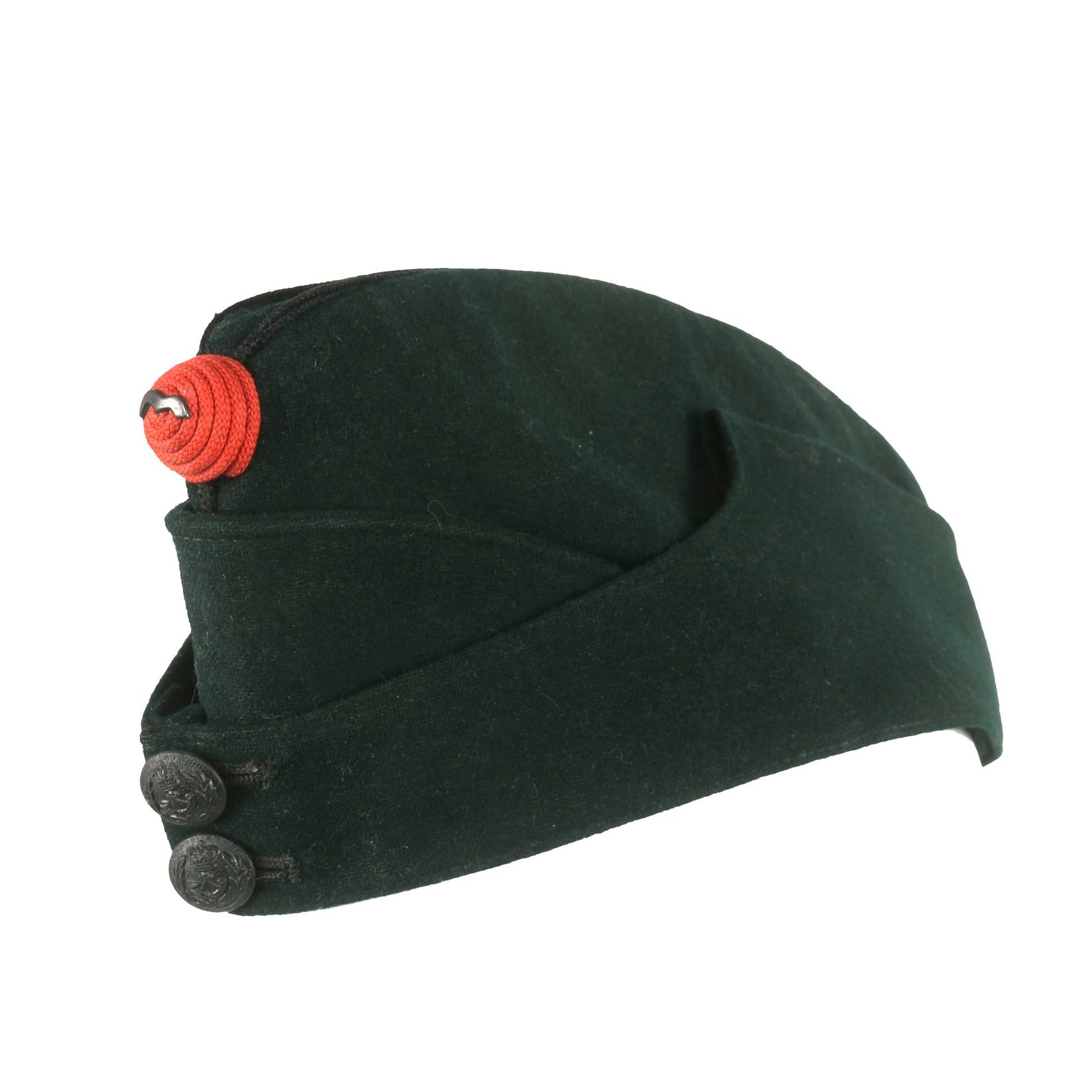 Buy Original British Pre-WWII Rifle Brigade Overseas Cap with Device by A.J. White Hatters & Cap Makers | Original Firearms Antique For Sale