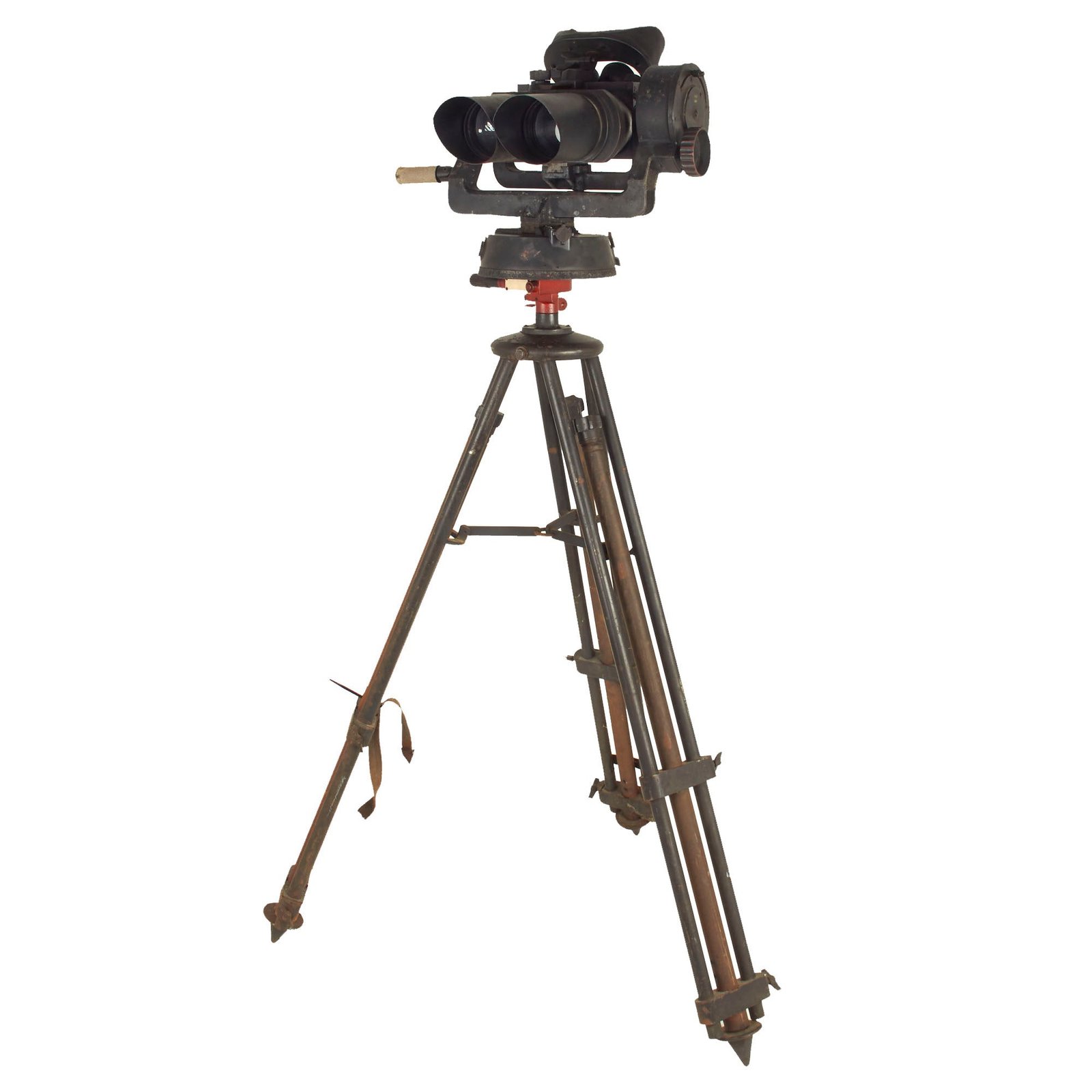 Buy Original German WWII Luftwaffe Flak D.F. 10 x 80 Binocular Optics by Optische Präzisions-Werke with Complete Tripod & Azimuth | Original Firearms Antique For Sale