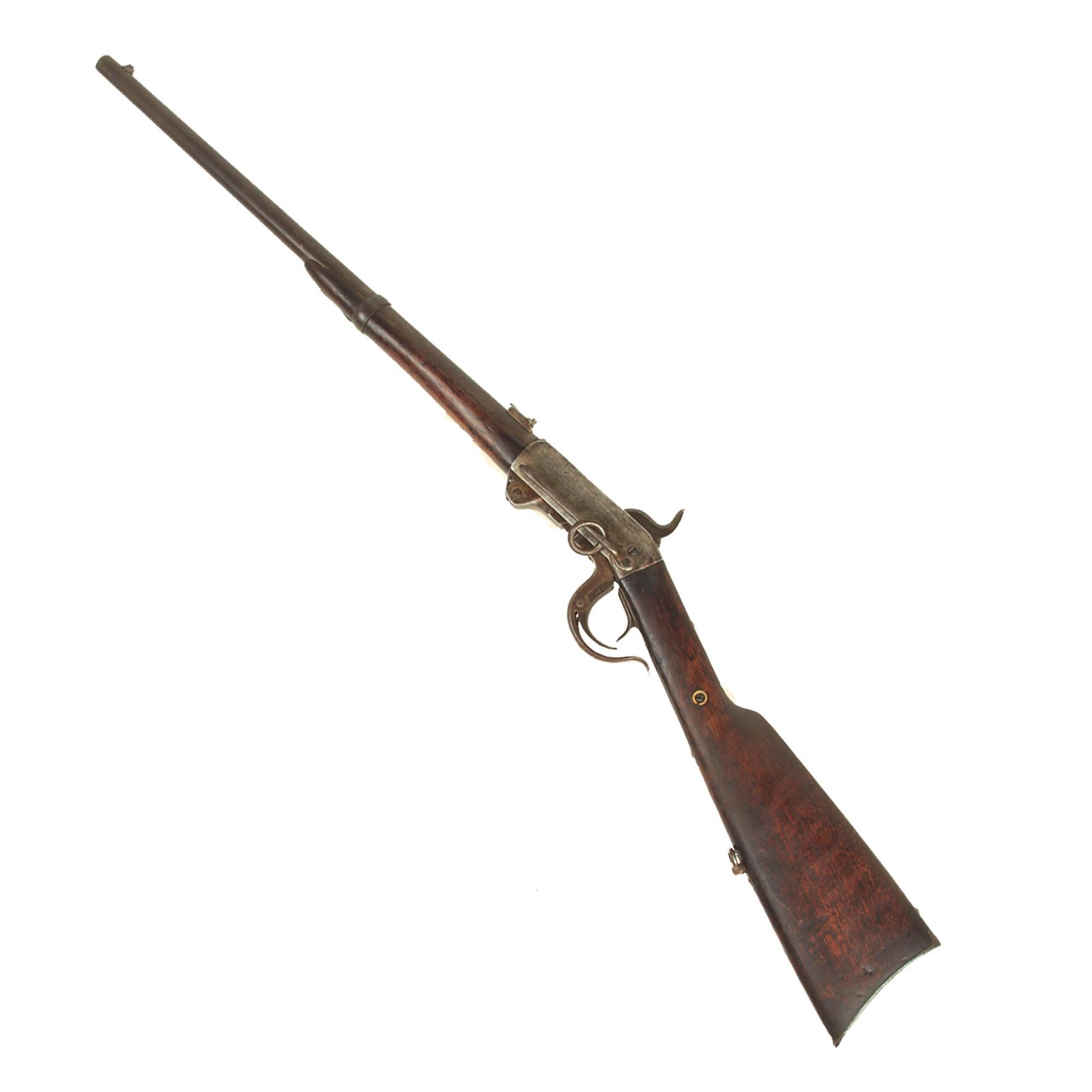 Buy Original U.S. Civil War Fifth Model 1864 Burnside Saddle Ring Cavalry Carbine - Matching Serial 21632 | Original Firearms Antique For Sale