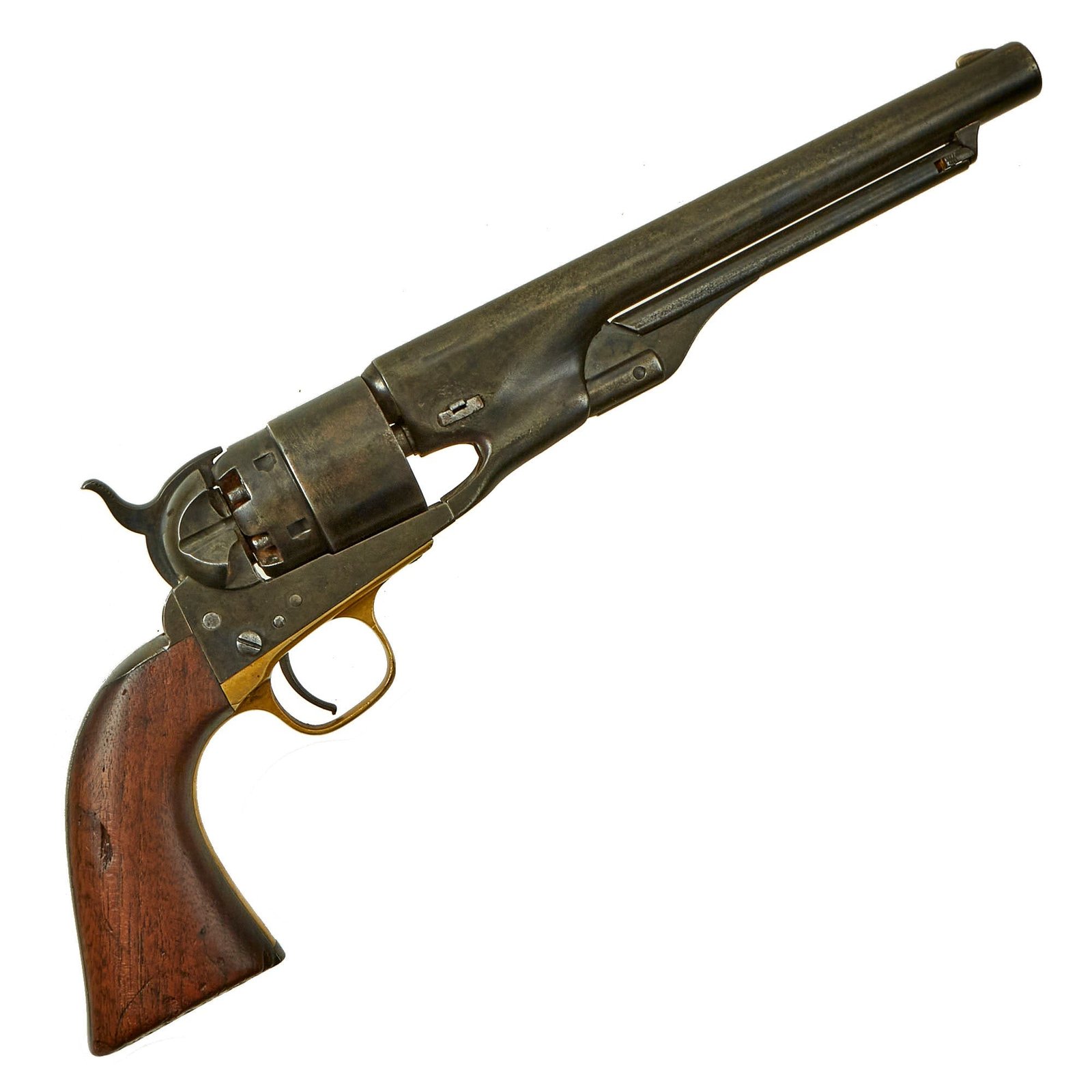 Buy Original U.S. Civil War Colt Model 1860 Army Four Screw Percussion Revolver made in 1861 - Serial 13958 | Original Firearms Antique For Sale