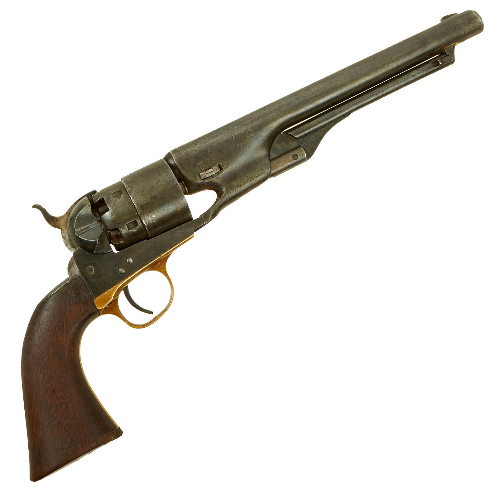 Buy Original U.S. Civil War Colt Model 1860 Army .44cal Percussion Revolver made in 1862 - Matching Serial 65913 | Original Firearms Antique For Sale