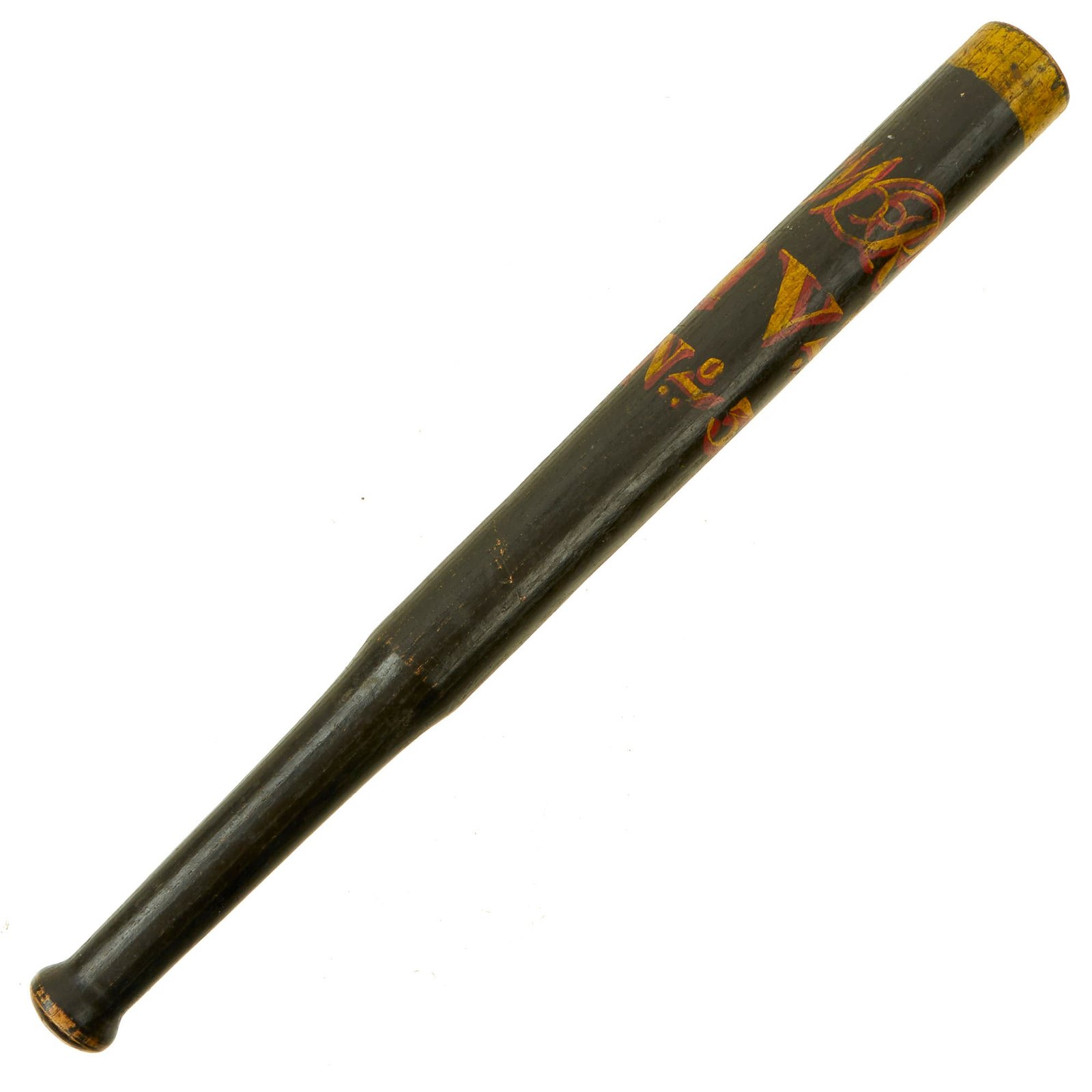 Buy Original British Victorian Painted Bobby Police Truncheon c.1870 | Original Firearms Antique For Sale